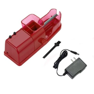 Aparat Electric Profesional de Facut Tigari AT PERFORMANCE®, Design Ergonomic, Accesorii Incluse, Compact, Culoare Rosu. - Articole si accesorii tutun - atMag.ro