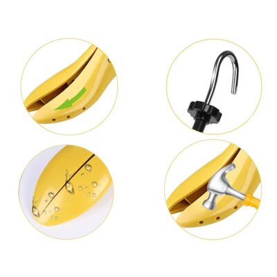 Calapoade/Sanuri AT PERFORMANCE®, Pentru Largit/Alungit Pantofi, Pentru Marimile 35-41, Material ABS, Galben. - BlackFriday - atMag.ro