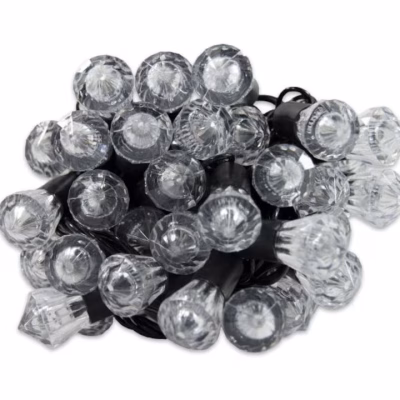 Instalatie Luminoasa de Craciun, AT PERFORMANCE®, tip Diamant, 28 LED-uri, 5m, Multicolor - Decoratiuni, Ornamente si articole Craciun - atMag.ro