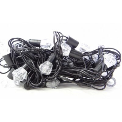 Instalatie Luminoasa de Craciun, AT PERFORMANCE®, tip Diamant, 28 LED-uri, 5m, Multicolor - Decoratiuni, Ornamente si articole Craciun - atMag.ro