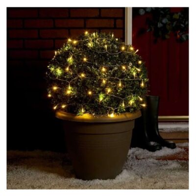 Instalatie de Craciun, At Performance, tip Liniara cu baterii, 5 m, 50 leduri, jocuri de lumini, Fir Transparent, Alb Cald - Casa, Gradina & Bricolaj - atMag.ro