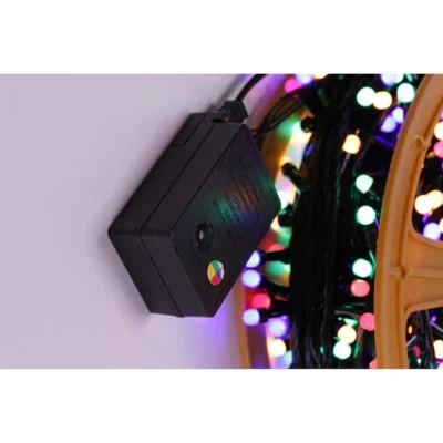 Instalatie de Craciun Multicolor AT PERFORMANCE®, Tip Rola, MENTON, Liniara, 50m, 250 leduri 6025RB / ghirlanda lunga, Utilizare Exterior-Interior, Model A100. - Benzi led - atMag.ro