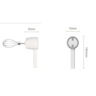 Mixer electric AT PERFORMANCE®, 5 viteze, 20W, 500mA, Alb. - Bucatarie si Servire - atMag.ro