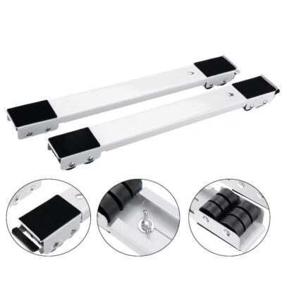 Set 2 suporti cu rotile pentru mutat si carat mobila, extensie pana la 70cm, material otel, AT PERFORMANCE® - Casa, Gradina & Bricolaj - atMag.ro