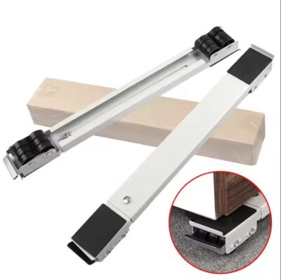 Set 2 suporti cu rotile pentru mutat si carat mobila, extensie pana la 70cm, material otel, AT PERFORMANCE® - Casa, Gradina & Bricolaj - atMag.ro