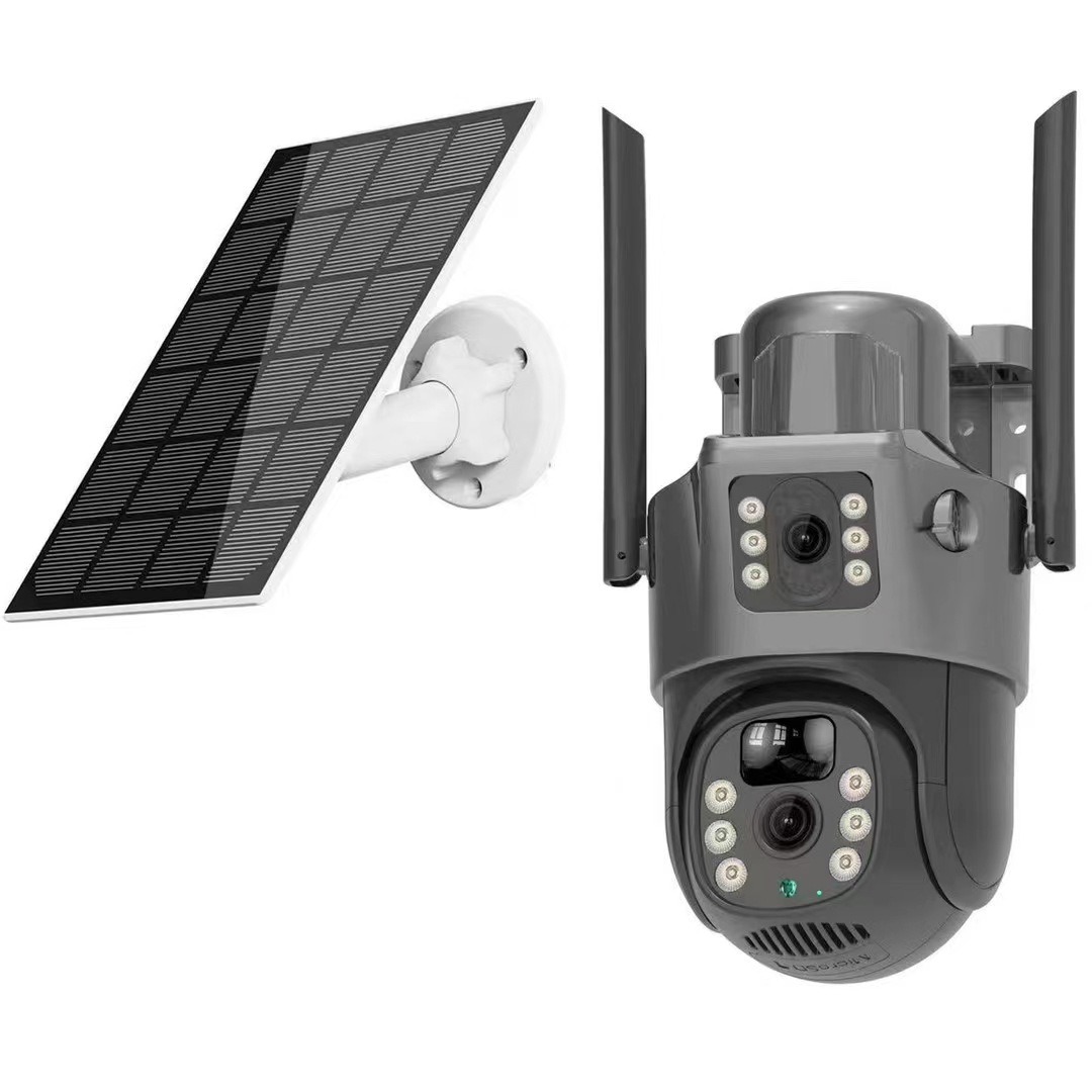 Camera de supraveghere dubla WIFI, AT PERFORMANCE®, 5MP, exterior, Ultra HD, 8X zoom, rotire, leduri lumina, comunicare bidirectionala, alarma, senzor miscare, Negru - Camere de supraveghere si accesorii - atMag.ro Camera de supraveghere dubla WIFI, AT PERFORMANCE®, 5MP, exterior, Ultra HD, 8X zoom, rotire, leduri lumina, comunicare bidirectionala, alarma, senzor miscare, Negru - Camere de supraveghere si accesorii - atMag.ro