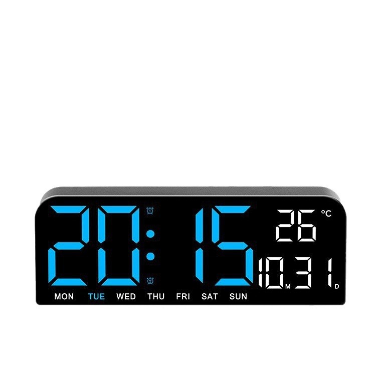 Ceas Digital AT PERFORMANCE®, de Masa si de Perete cu Lumina Led, Calendar, Cronometru, Temperatura, Alarma, Termometru, Functie Snooze, Luminozitate Adjustabila, 24x9cm. - Casa, Gradina & Bricolaj - atMag.ro Ceas Digital AT PERFORMANCE®, de Masa si de Perete cu Lumina Led, Calendar, Cronometru, Temperatura, Alarma, Termometru, Functie Snooze, Luminozitate Adjustabila, 24x9cm. - Casa, Gradina & Bricolaj - atMag.ro