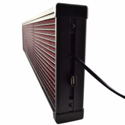 Panou reclama luminoasa, AT PERFORMANCE®, text led / display reclama 70x20 cm - ROSU - pentru interior. - Benzi led - atMag.ro