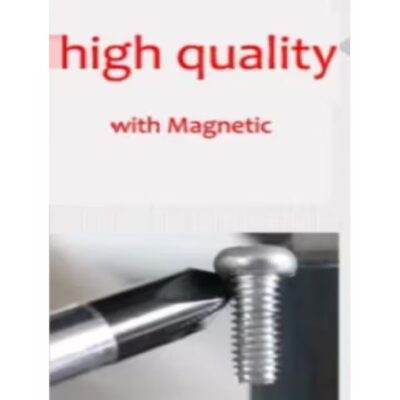 Set 2 Surubelnite AT PERFORMANCE®, Cap Magnetizat, cruce si plat, Negru/ Galben. - Accesorii camping si drumetii - atMag.ro