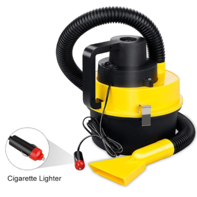 Aspirator auto Eltron 160W, Turbo, 12 V, umed, uscat, galben - Accesorii auto si intretinere - atMag.ro