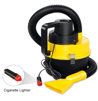 Aspirator auto Eltron 160W, Turbo, 12 V, umed, uscat, galben - Accesorii auto si intretinere - atMag.ro