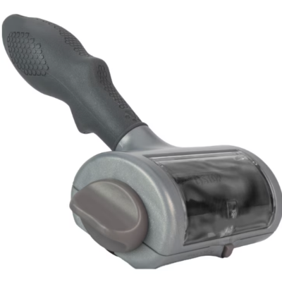 Rola pentru indepartarea scamelor si parului de animale, bidirectionala, 17 X 17 X 4 cm, Gri - Petshop - atMag.ro