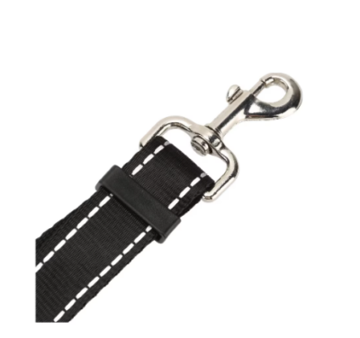 Lesa Pentru caini si pisici At Performance, cu Banda LED Albastra, Cusatura Reflectorizanta, cu 3 Moduluri de iluminare, 90-115 cm, Acumulator, Incarcare USB Negru/Verde - Petshop - atMag.ro