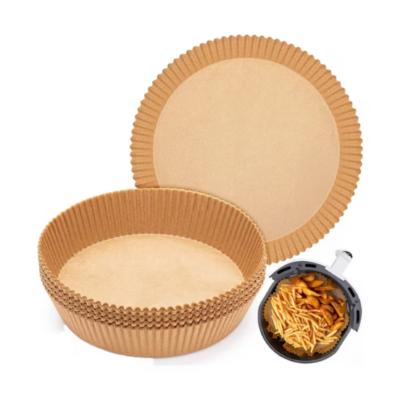 Set 50 Hartii de Copt pentru Friteuza, At Performance, 16 x 4.5 cm, Unica Folosinta, Maro - Friteuze - atMag.ro