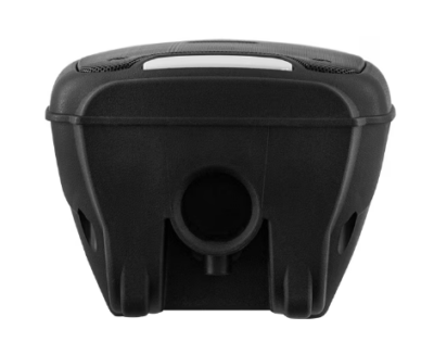 Boxa portabila bluetooth kolov F2401, USB, Radio FM, telecomanda, microfon, joc de lumin RGB, 2 X 4 inch - Boxe portabile - atMag.ro