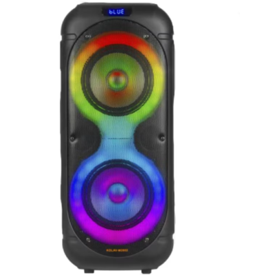 Boxa, At Performance, portabila bluetooth kolov M-2802, USB, Radio FM, Microfon fara fir, joc de lumin RGB, dimensiuni 330x330x770 - Boxe portabile - atMag.ro