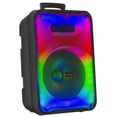 Boxa bluetooth portabila kolov J1204, USB, Radio FM, telecomanda, microfon, joc de lumin RGB - Boxe portabile - atMag.ro