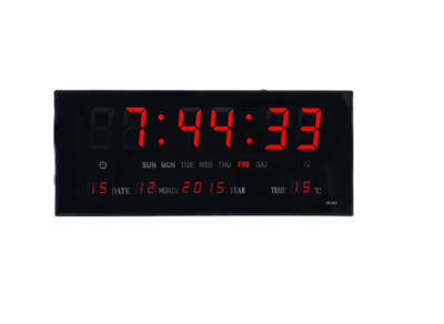 Ceas Digital, At Performance Cu, Lumina Red Temperatura, Alarma, Calendar, Termometru, Rosu - Radio cu ceas si portabile - atMag.ro