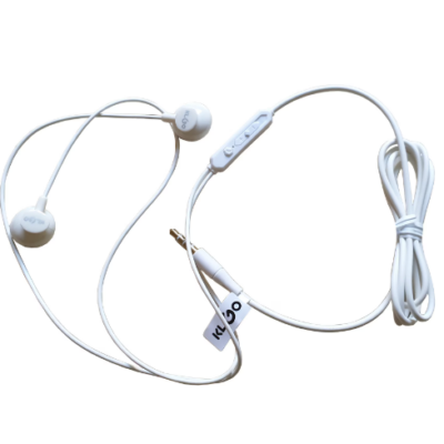 Casti Intraauriculare KLGO KS 11 Cu Fir , Microfon , Butoane Control Volum , Dynamic Sound , Alb - Casti - atMag.ro