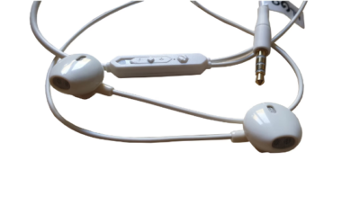 Casti Intraauriculare KLGO KS 11 Cu Fir , Microfon , Butoane Control Volum , Dynamic Sound , Alb - Casti - atMag.ro