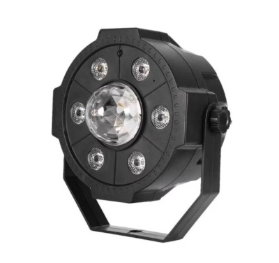 Proiector LED Par, 6 x LED, glob RGB, stick USB, telecomanda, jocuri de lumini, bluetooth - Echipamente lumini - atMag.ro
