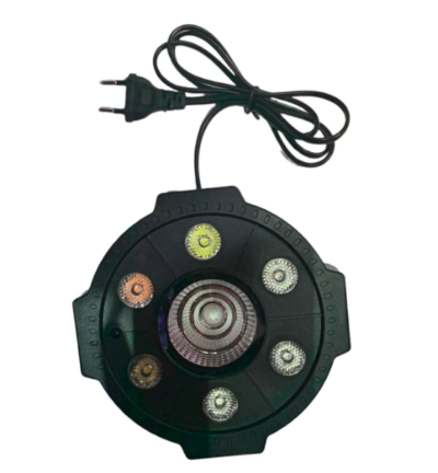 Proiector LED 1.2, Par 6 x LED, glob RGB, stick USB, telecomanda, jocuri de lumini, Bluetooth - Echipamente lumini - atMag.ro