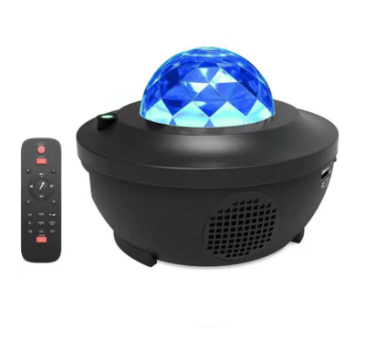 Proiector cu player muzical, Ranpo, LED, RGB, USB, Temporizator, Negru - Echipamente lumini - atMag.ro