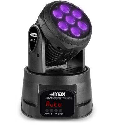 Moving Head Wash, LED 7x 8W, RGBW, Max MHL73 AT PERFORMANCE - Echipamente lumini - atMag.ro