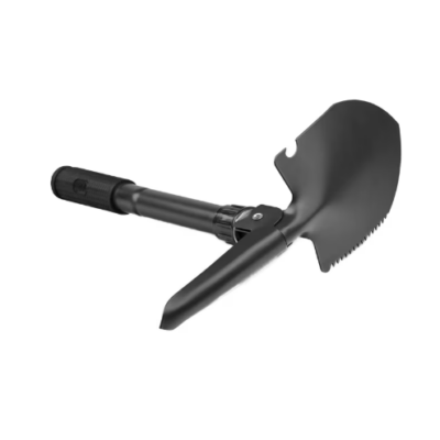 Lopata pliabila militara, Pescuit, Vanatoare, Auto multifunctional, tarnacop, busola, 42 cm - Accesorii camping si drumetii - atMag.ro