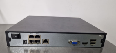 Smart NVR 1 ch LAN, AT PERFORMANCE®, conexiune 4 porturi, HDMI, VGA, 2 USB, DC 12V, Cu Mouse fir, negru - Camere de supraveghere si accesorii - atMag.ro