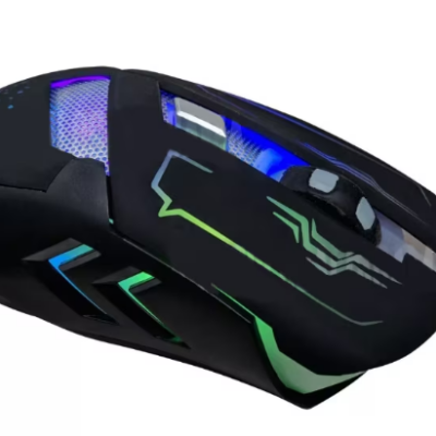 Mouse Gaming Weibo, S10 cu senzor optic rezolutie 1600/2400/3200 DPI, RGB - Birouri gaming, Mouse-uri si Tastaturi - atMag.ro