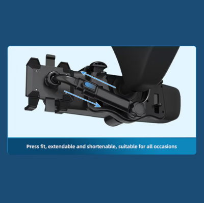 Suport de telefon, rotativ si retractabil, pentru oglinda auto - Suporturi si Stative - atMag.ro