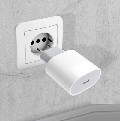 Incarcator priza telefon,USB-C,20W Power Adapter,,Alb - Altele - atMag.ro