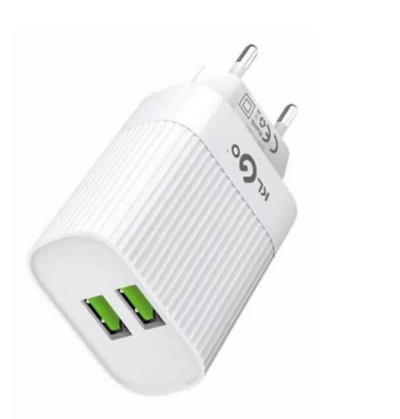 Incarcator de priza cu 2 Porturi USB, Intrare AC/DC 100 - 240 V, Port 1 1 A, Port 2 2.1 A, Alb - Altele - atMag.ro