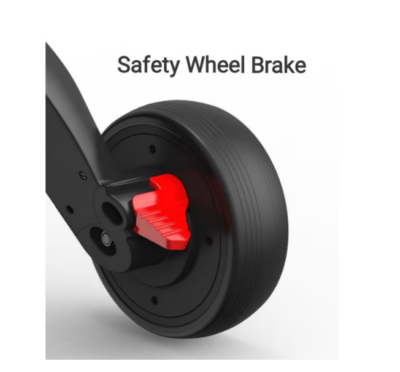 Tricicleta 4IN 1, At Performance, Centura Prindere, Bara Protectie, Piele ecologica, Suport Pahar, Pedale Detasabile, 6 luni+, Gri / Negru - Triciclete - atMag.ro