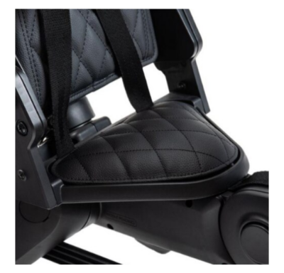 Tricicleta 4IN 1, At Performance, Centura Prindere, Bara Protectie, Piele ecologica, Suport Pahar, Pedale Detasabile, 6 luni+, Gri / Negru - Triciclete - atMag.ro