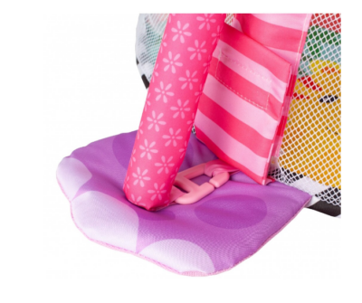 Centru de activitati 3 in 1 si saltea de joaca "Happy Hippo" pentru copii si bebelusi cu 4 jucarii si 30 de bile multicolore - Centre de activitati bebelusi - atMag.ro