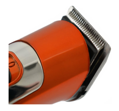 Aparat de Tuns Profesional, 4W, Lame Precise din Otel Inoxidabil, Indicator LED, Tehnologie Fara Fir, Accesorii incluse, Stand Incarcare inclus, Tensiune Alimentare 220 - 240 V, Design Modern, Portocaliu - Aparate & Accesorii ingrijire personala - atMag.ro