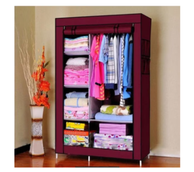 Dulap textil pliabil pentru imbracaminte, 105 X 45 X 175 CM - Sifoniere si dulapuri - atMag.ro