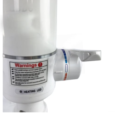 Robinet electric pentru incalzit apa AT PERFORMANCE®, functie de reglare a temperaturii, 3kW, Apa fierbinte 30° - 60° C, durata de incalzire a apei 3 - 5 sec - Accesorii baterii sanitare - atMag.ro