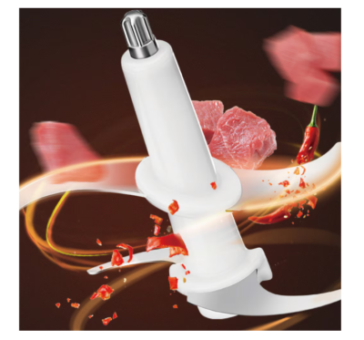 Tocator Electric Profesional, AT PERFORMANCE, Bol 3L Inox, Putere 1000W, 4 Lame, Carne si Legume, Roz - Blendere si Tocatoare - atMag.ro