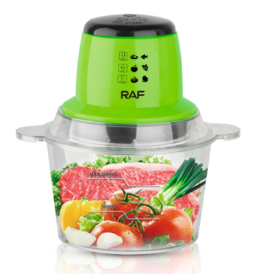 Aparat RAF electric de tocat/maruntit alimente, AT PERFORMANCE, 2L, Verde - Blendere si Tocatoare - atMag.ro