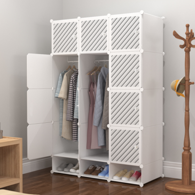 Dulap modular pentru copii, alb, AT PERFORMANCE®, 15 rafturi, durabil, 110X47X163 cm, monumente - Camera copilului - atMag.ro