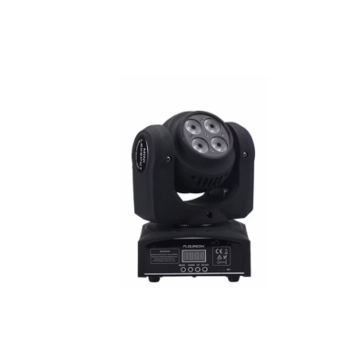 Proiector joc de lumini Double Face Moving Head Light, AT PERFORMANCE®, 30 x 20 x 24 cm, negru - Electrocasnice pentru bucatarie - atMag.ro