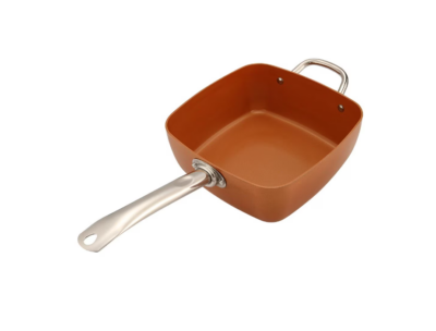 Tigaie non-aderenta multifunctionala, AT PERFORMANCE, 5 functii de gatire, invelis triplu de ceramica - Tigai - atMag.ro