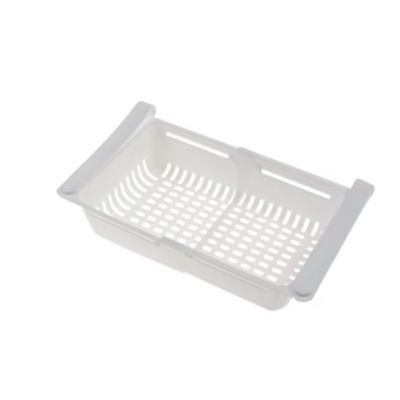 Organizator frigider, At Perfomance, sertar, extensibil, Alb - Organizare si depozitare - atMag.ro