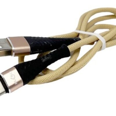 Cablu de date si incarcare, USB - Tip C, Panzat, Lungime 1 m, s-22 - Altele - atMag.ro