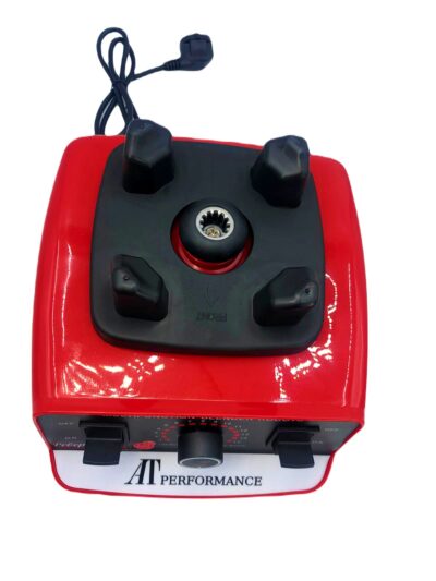 Blender 2 in 1, At Performance, Ice Crusher, 15 viteze, 32.000 rpm, 4500w, Puls, 2.5 L, Negru cu Rosu. - Blendere si Tocatoare - atMag.ro