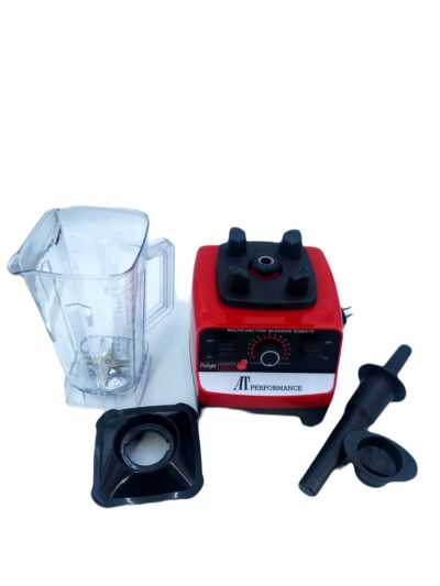 Blender 2 in 1, At Performance, Ice Crusher, 15 viteze, 32.000 rpm, 4500w, Puls, 2.5 L, Negru cu Rosu. - Blendere si Tocatoare - atMag.ro