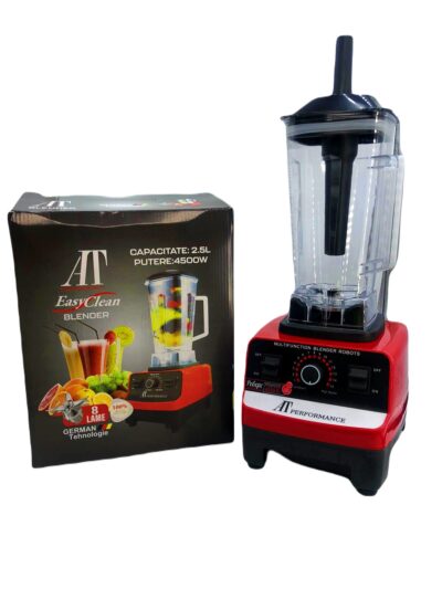 Blender 2 in 1, At Performance, Ice Crusher, 15 viteze, 32.000 rpm, 4500w, Puls, 2.5 L, Negru cu Rosu. - Blendere si Tocatoare - atMag.ro